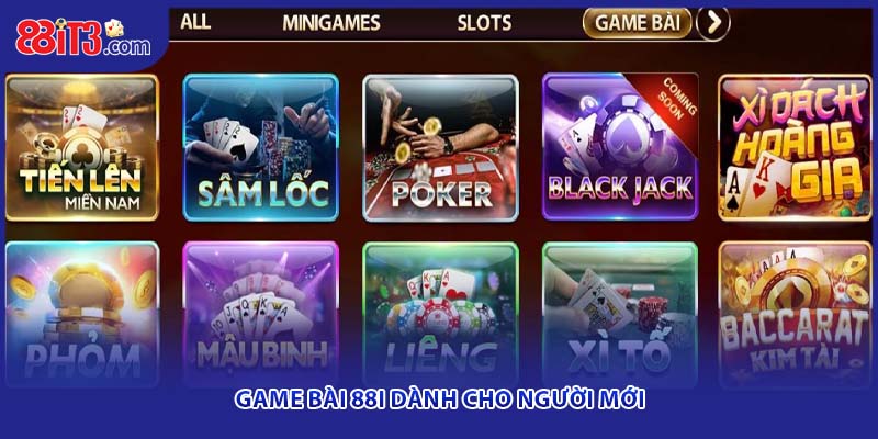 Game bài 88i dành cho người mới