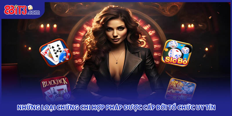 Những loại chứng chi hợp pháp được cấp bởi tổ chức uy tín